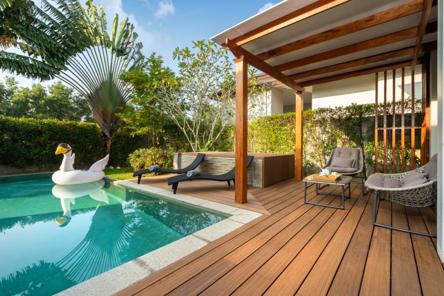 Pool Deck Painting by Right Choice Painting Co.